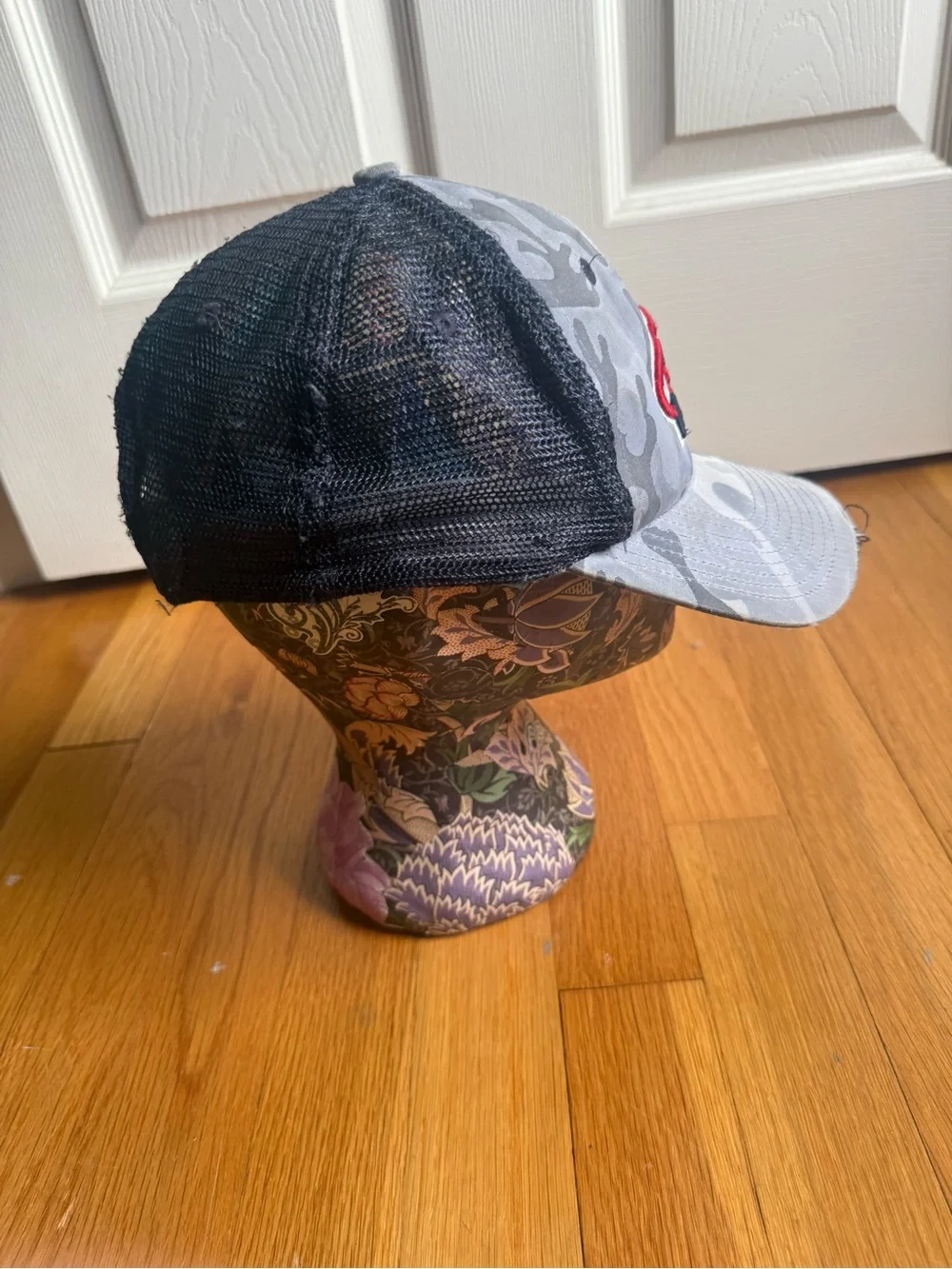 Kids' USA Hockey Gray Camo Baseball Cap